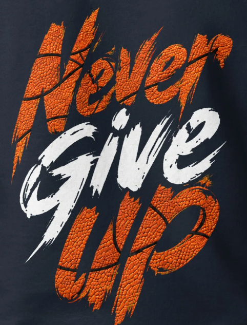 Unisex Hoodie "Never Give Up"