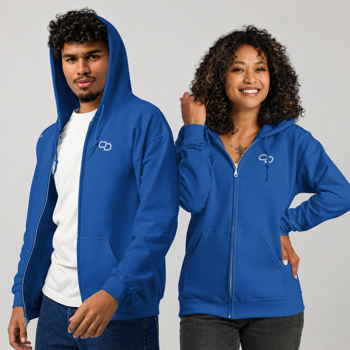 OverDrive SHIFT zip-up sweatshirt