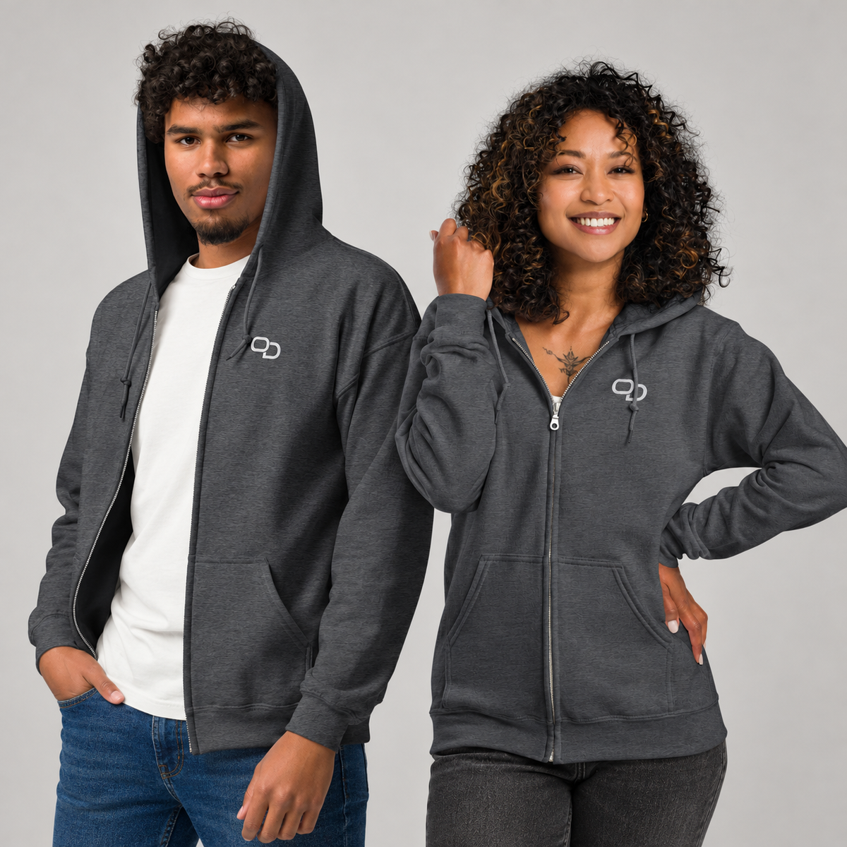 OverDrive SHIFT zip-up sweatshirt