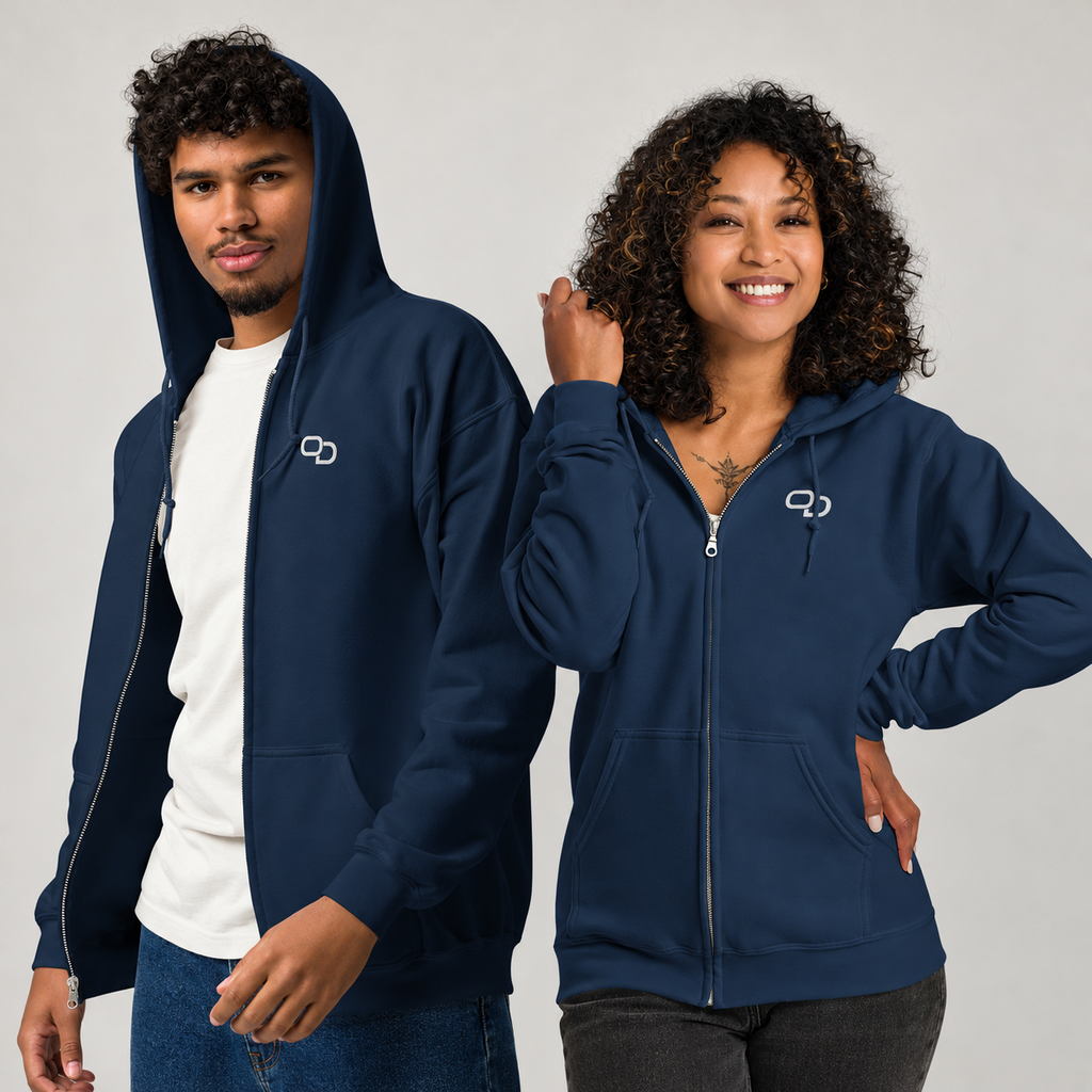 OverDrive SHIFT zip-up sweatshirt