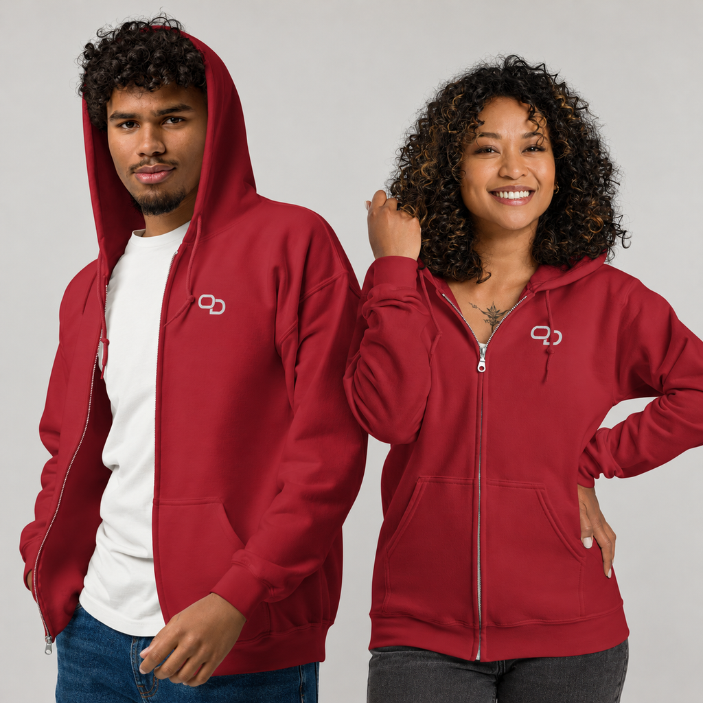 OverDrive SHIFT zip-up sweatshirt