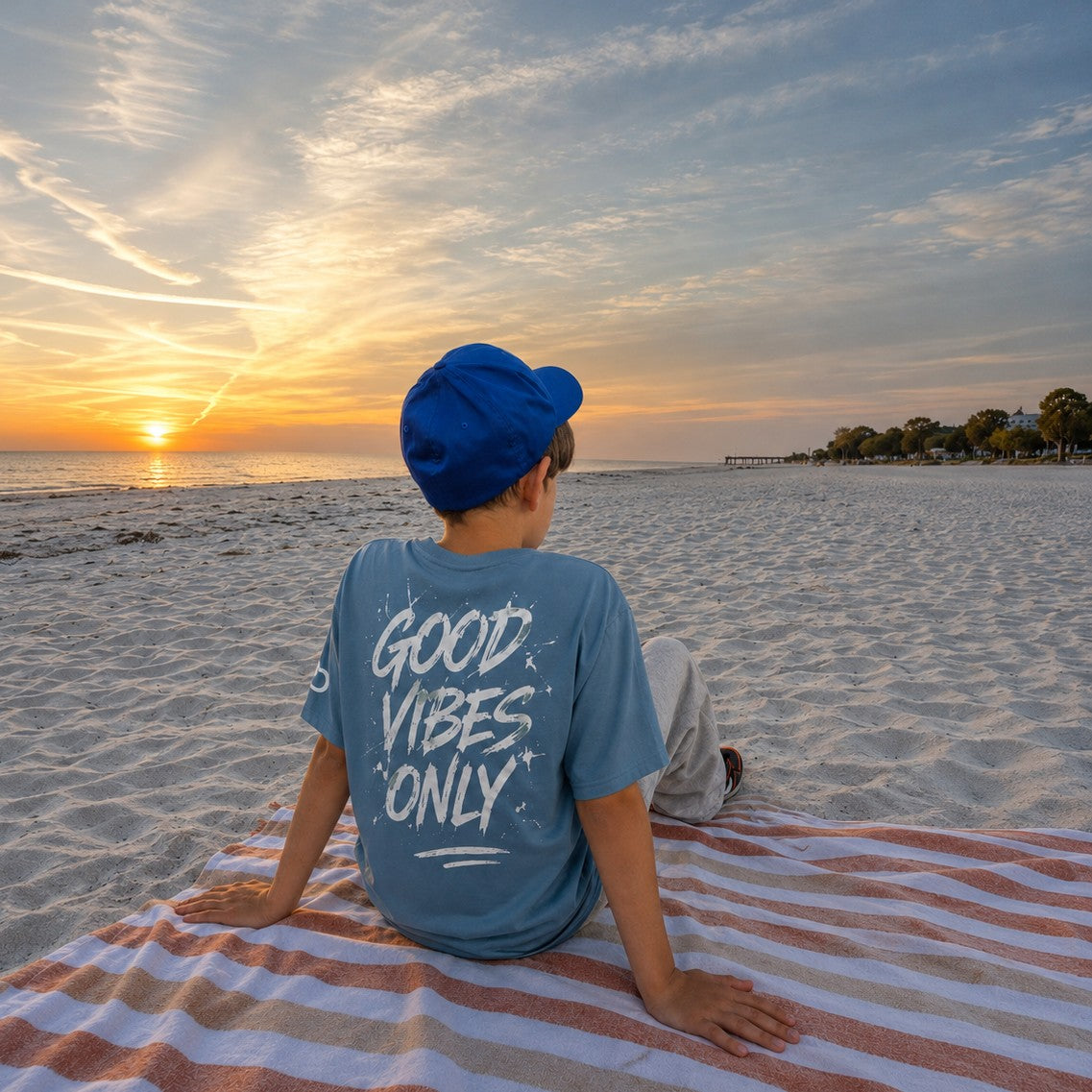 T-shirt unisexe "Good Vibes Only"
