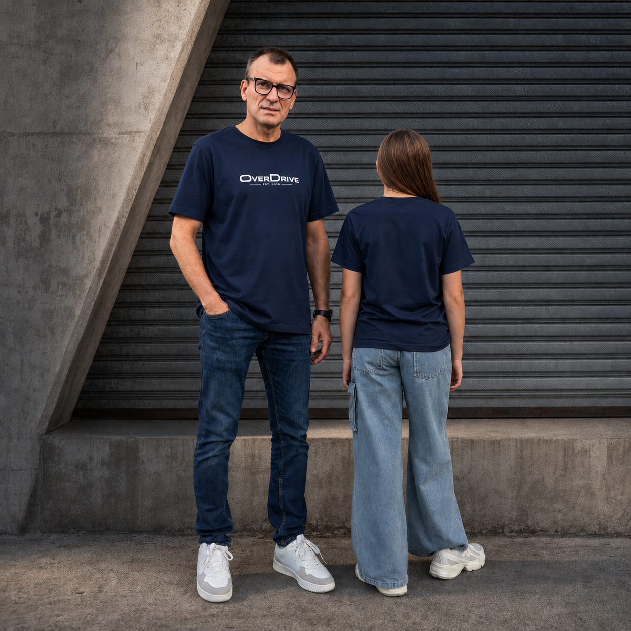 T-shirt unisexe “Classic OverDrive Est 2026 - White text ”