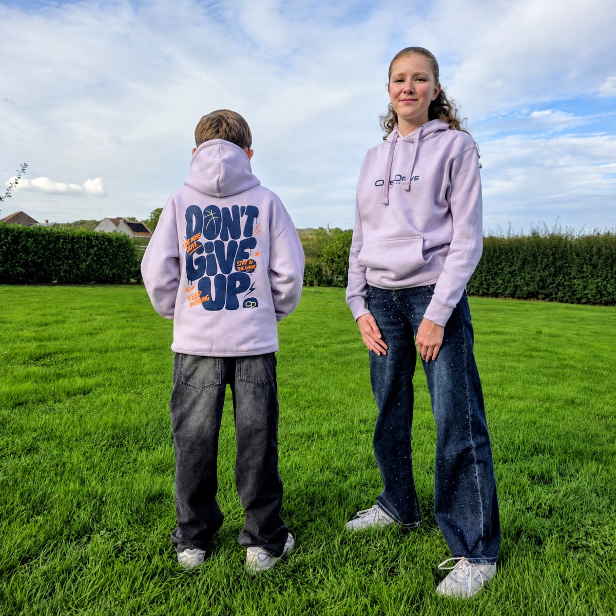 "Don't Give Up" Unisex Light Hoodie