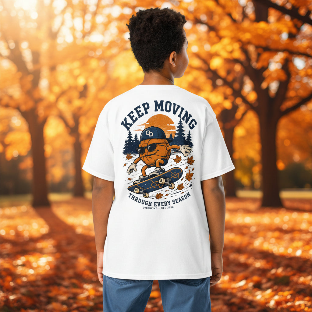 Kids' classic "Keep Moving" T-shirt